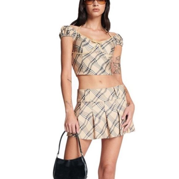 I.AM.GIA CARMEL TOP BURBERRY Small - Picture 8 of 15